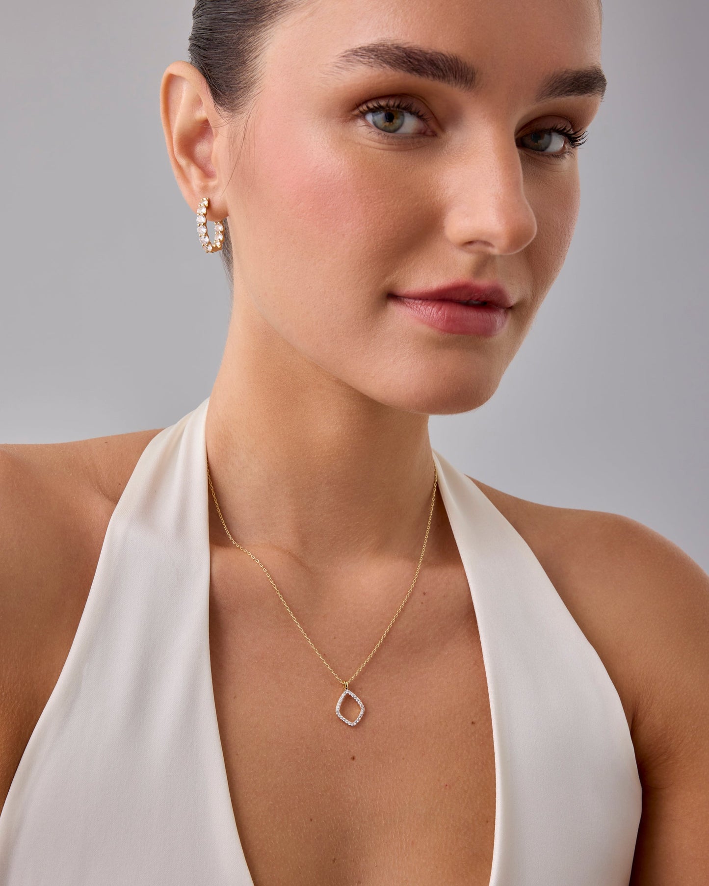 Geo Dangle Necklace