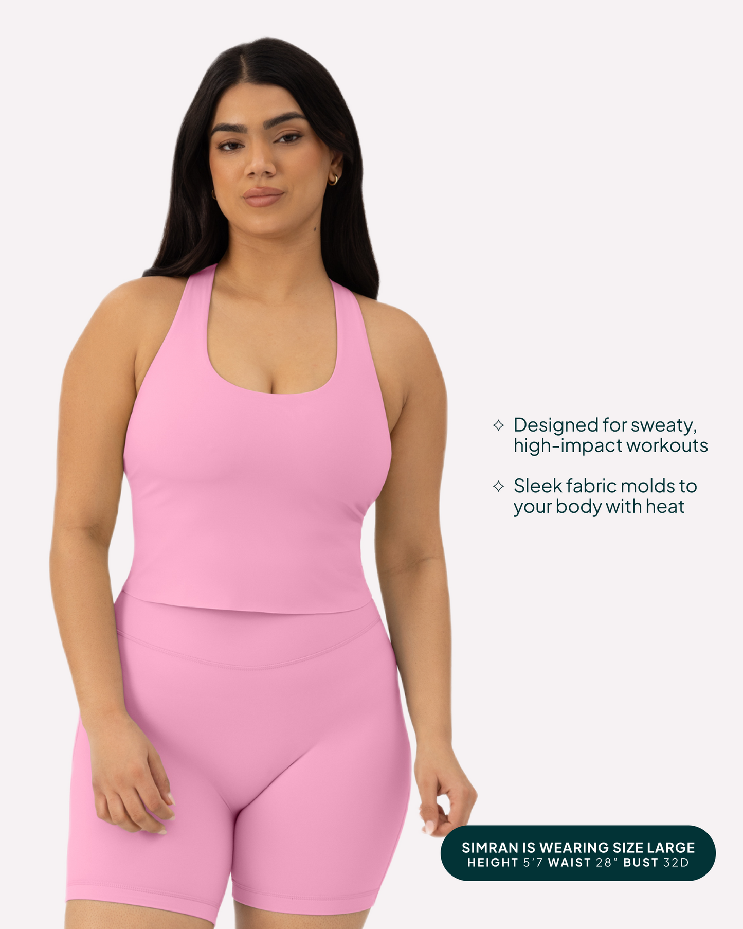 Performance Medium-Support Racerback Tank Top