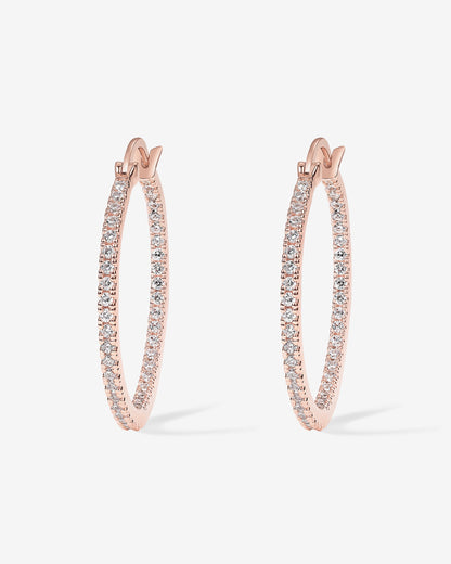 Slim Inside-Out Hoops