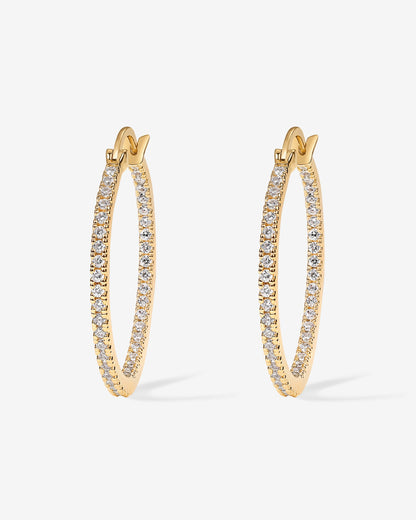 Slim Inside-Out Hoops