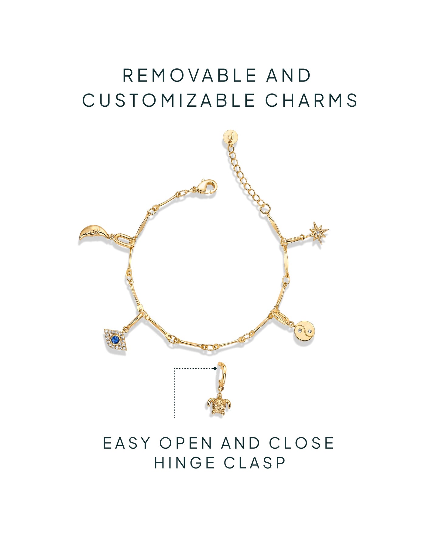Cosmic Drip Charm Bracelet Set