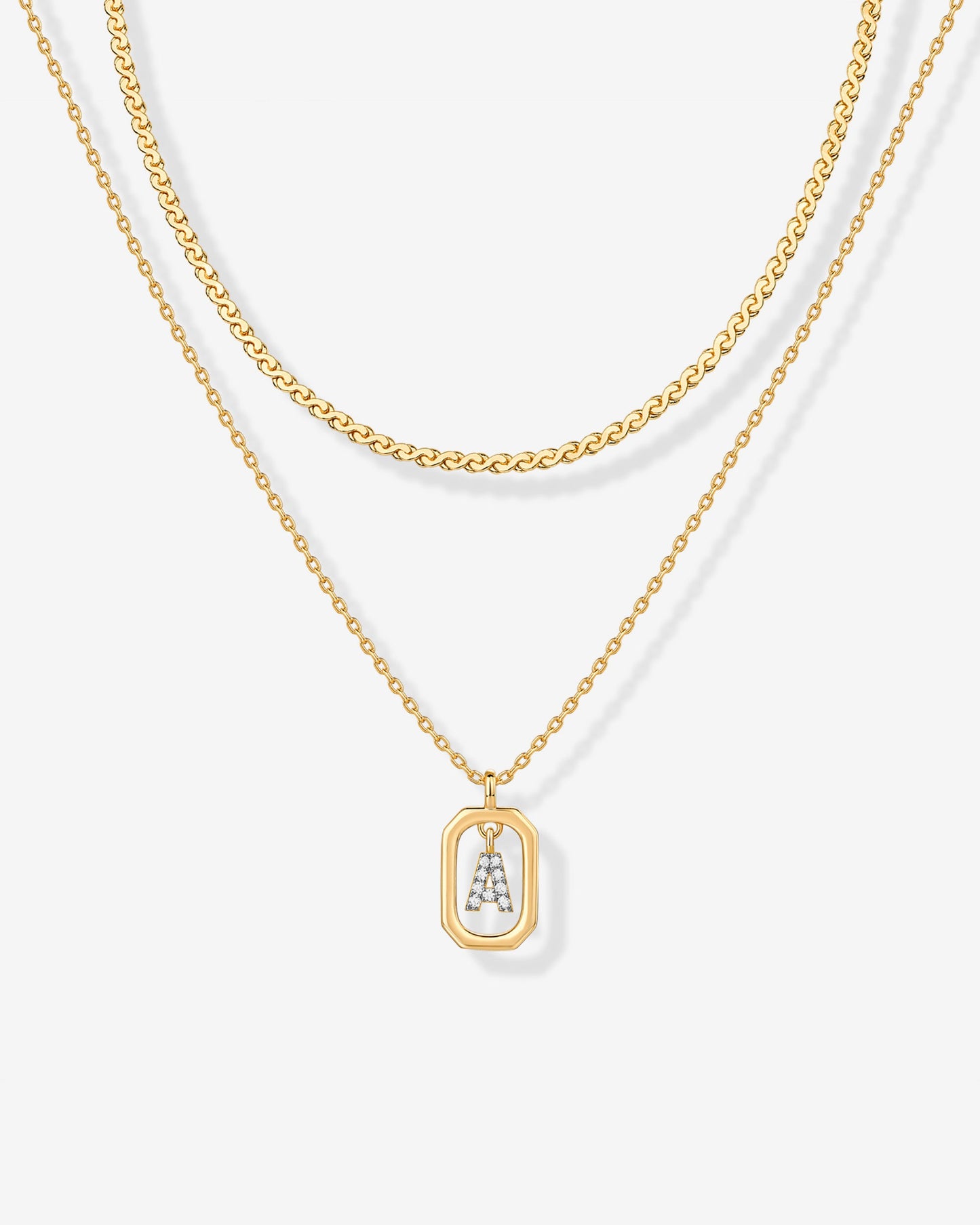 Singapore Initial Layering Necklace Copy