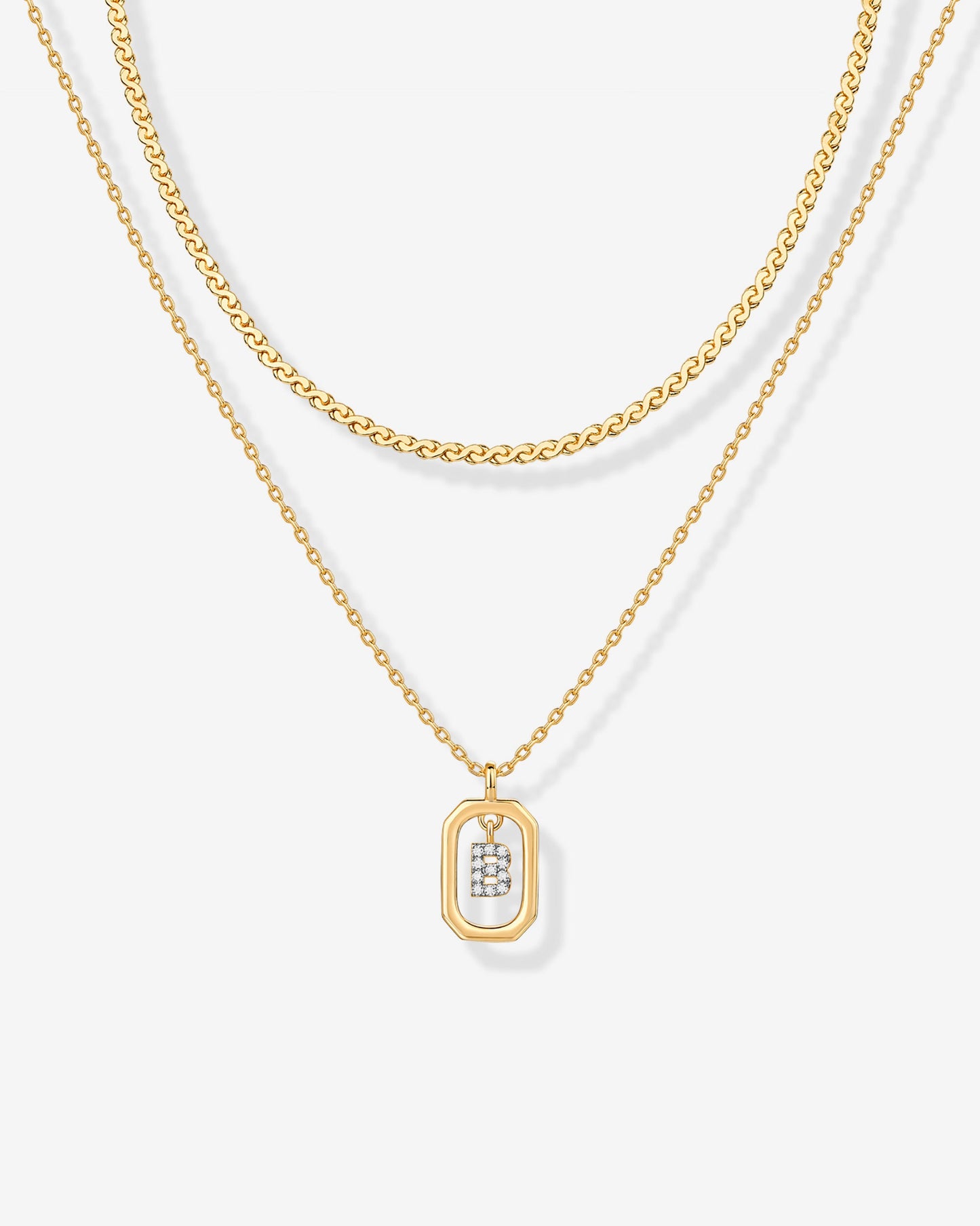 Singapore Initial Layering Necklace Copy