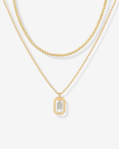 Singapore Initial Layering Necklace Copy