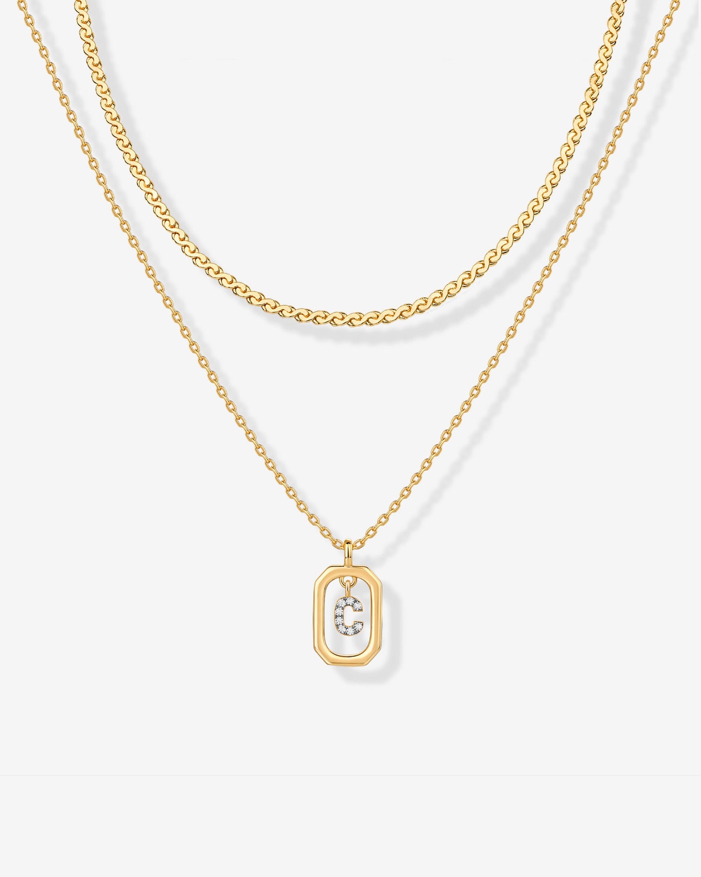 Singapore Initial Layering Necklace Copy