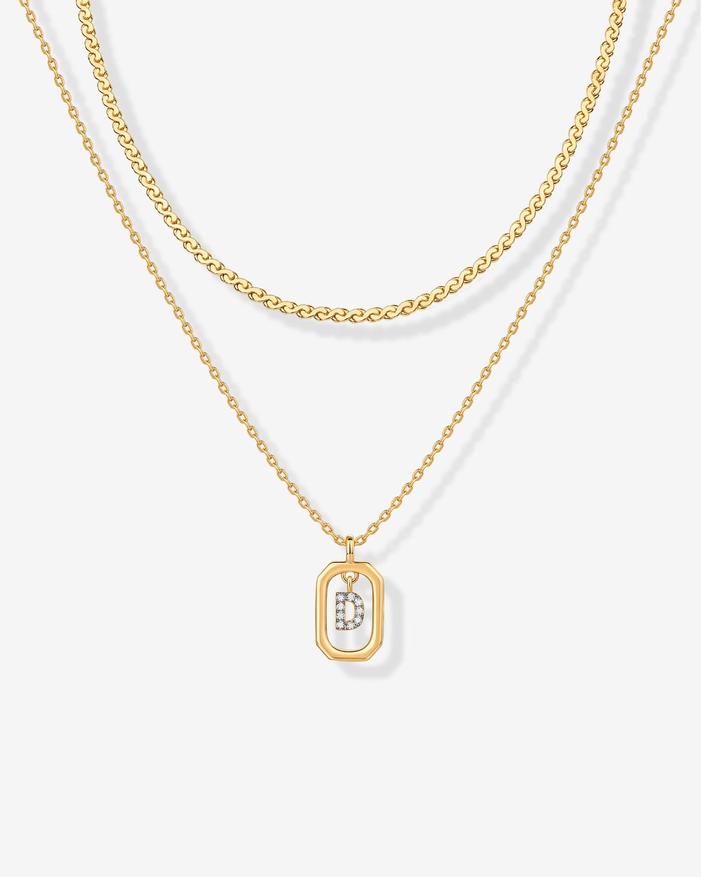 Singapore Initial Layering Necklace Copy