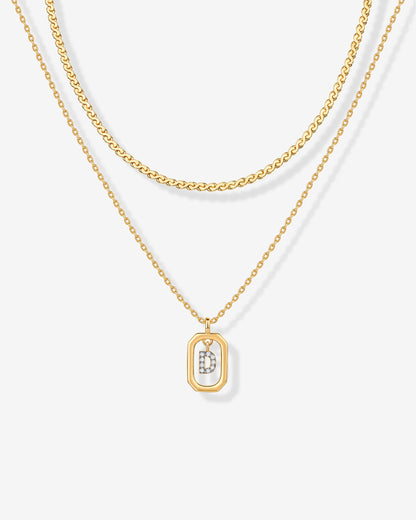 Singapore Initial Layering Necklace Copy