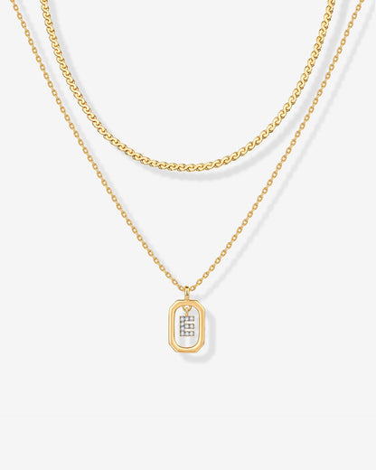 Singapore Initial Layering Necklace Copy