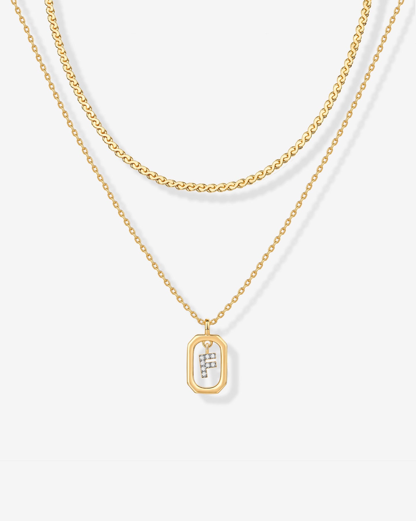Singapore Initial Layering Necklace Copy