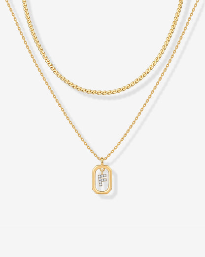 Singapore Initial Layering Necklace Copy