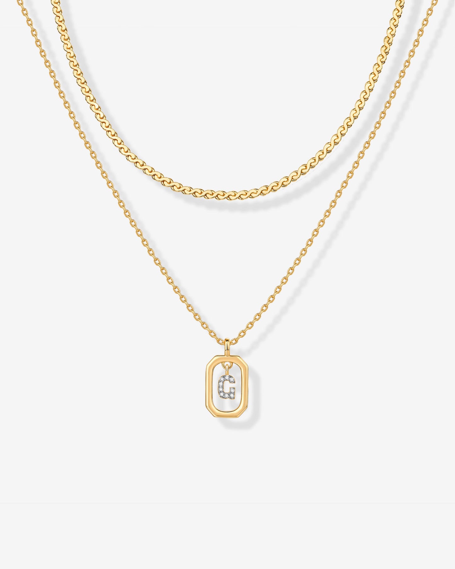 Singapore Initial Layering Necklace Copy