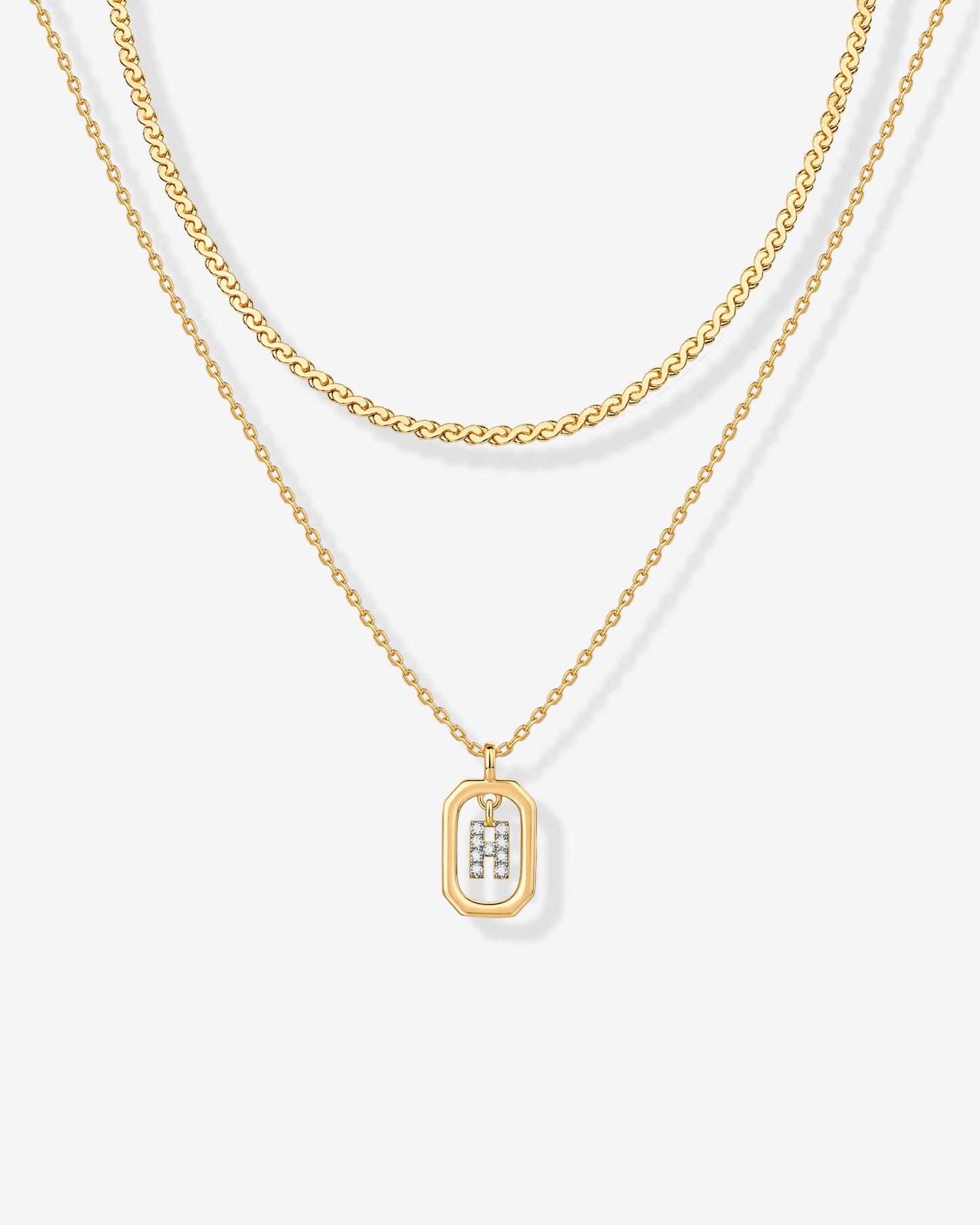 Singapore Initial Layering Necklace Copy