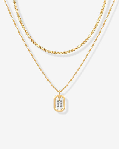 Singapore Initial Layering Necklace Copy
