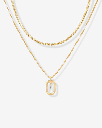 Singapore Initial Layering Necklace Copy