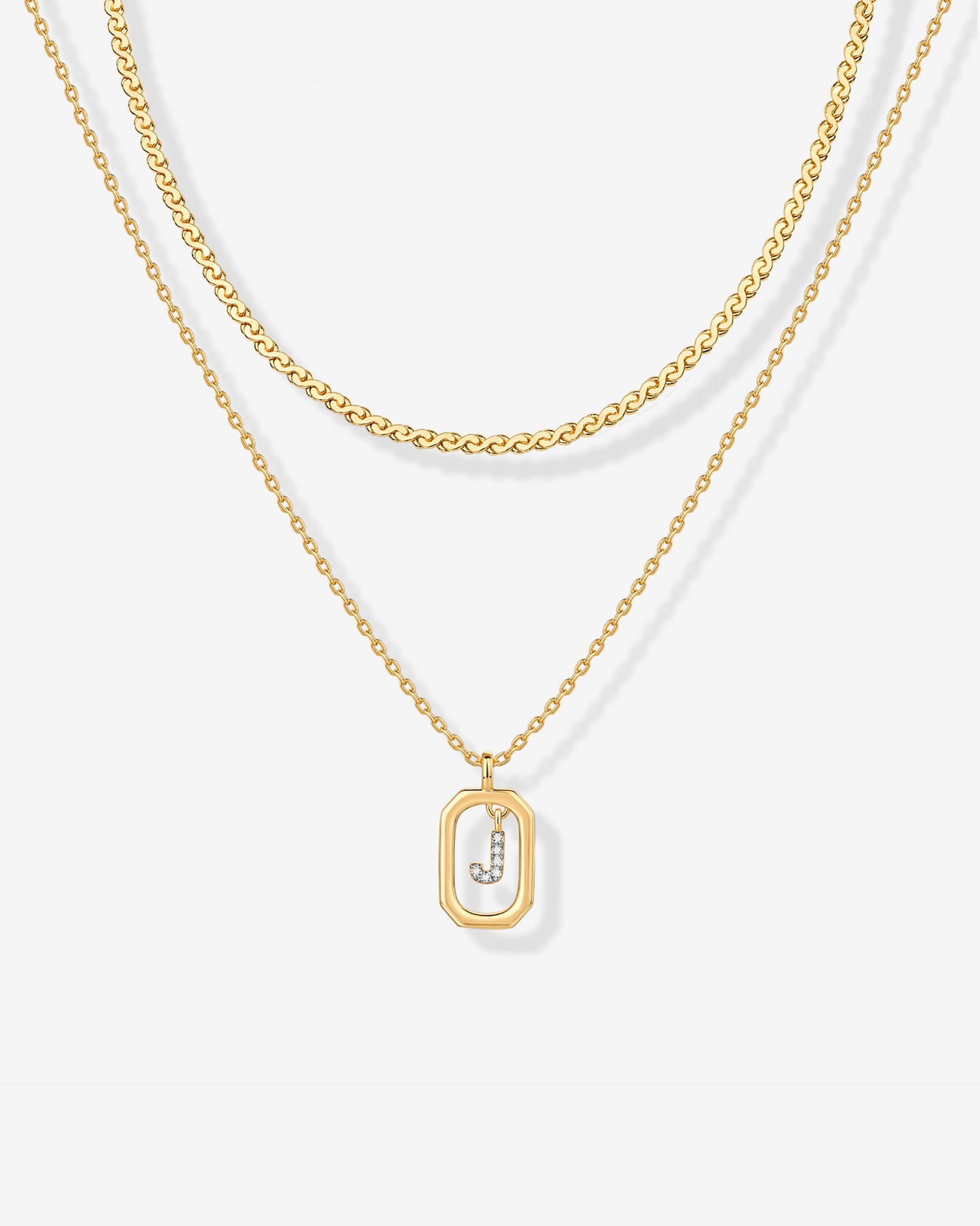 Singapore Initial Layering Necklace Copy