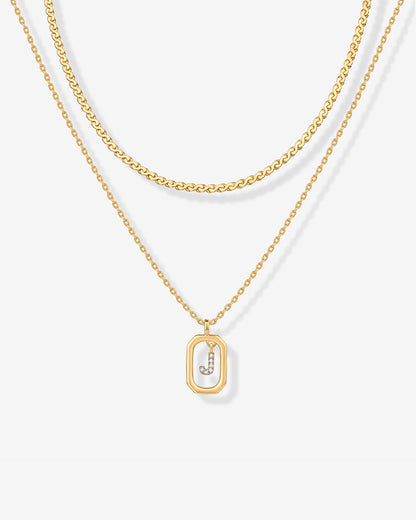 Singapore Initial Layering Necklace Copy