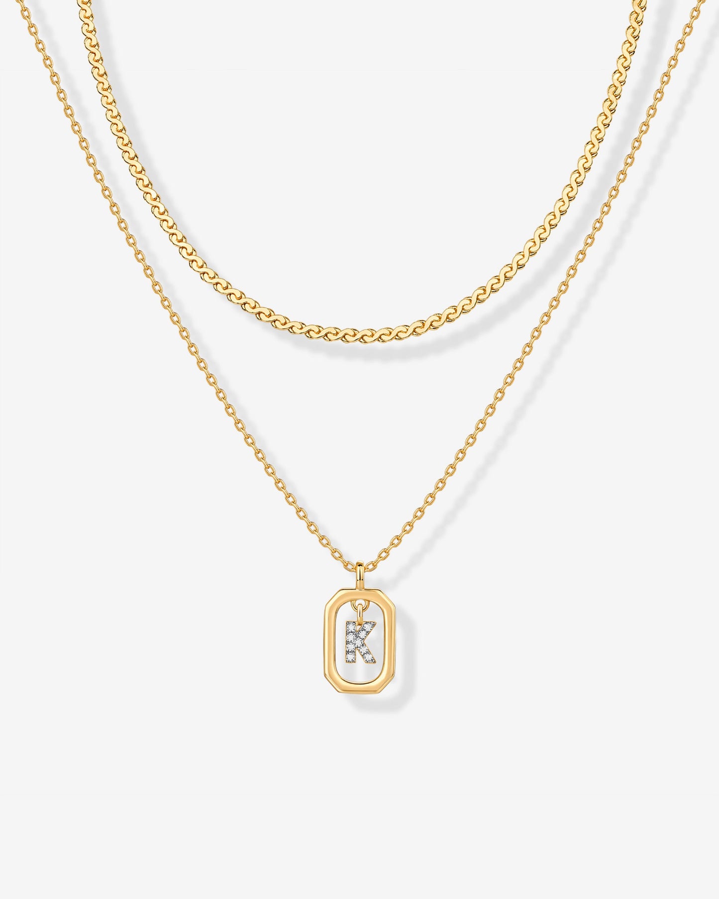 Singapore Initial Layering Necklace Copy