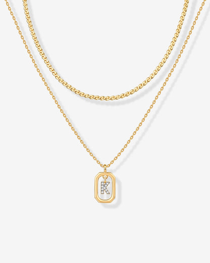 Singapore Initial Layering Necklace Copy