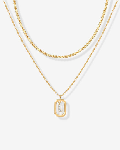 Singapore Initial Layering Necklace Copy