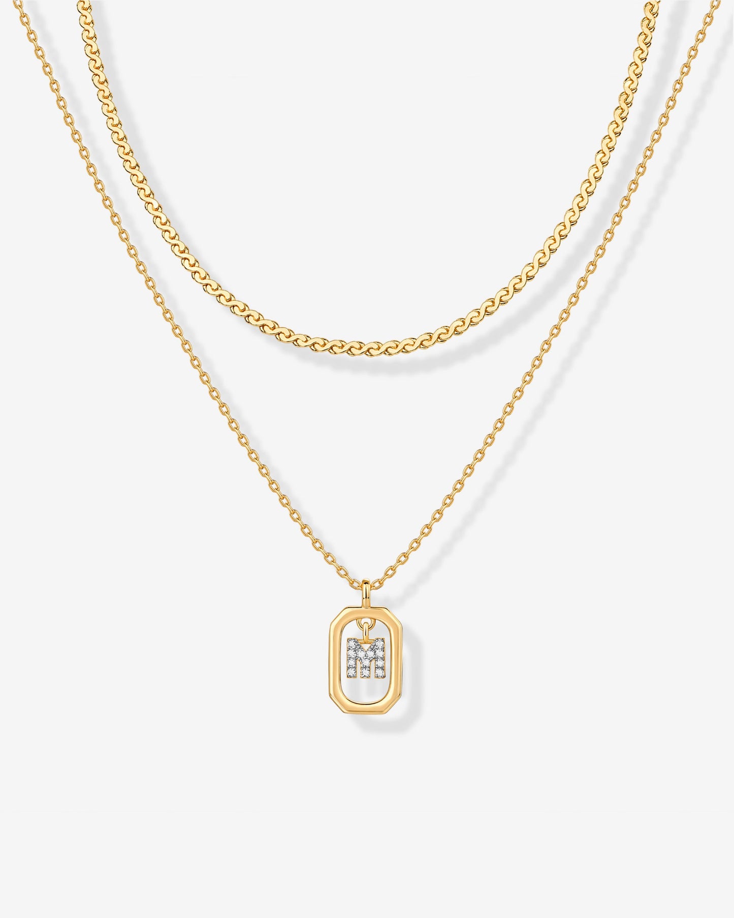 Singapore Initial Layering Necklace Copy