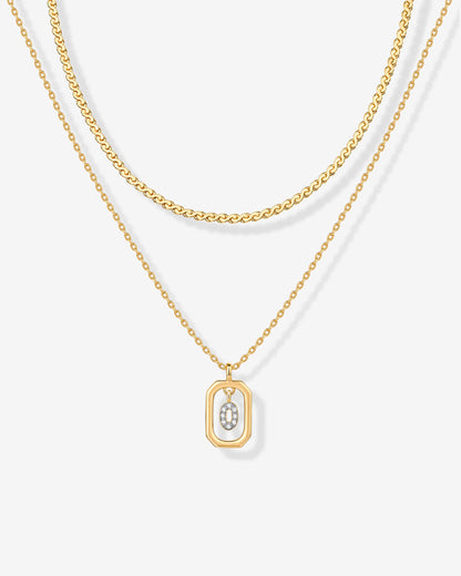 Singapore Initial Layering Necklace Copy