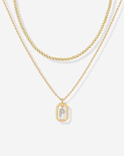 Singapore Initial Layering Necklace Copy