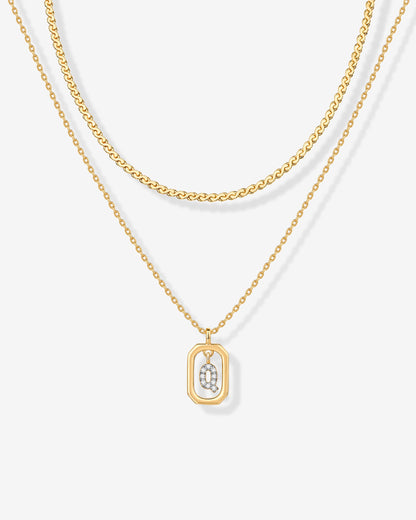 Singapore Initial Layering Necklace Copy
