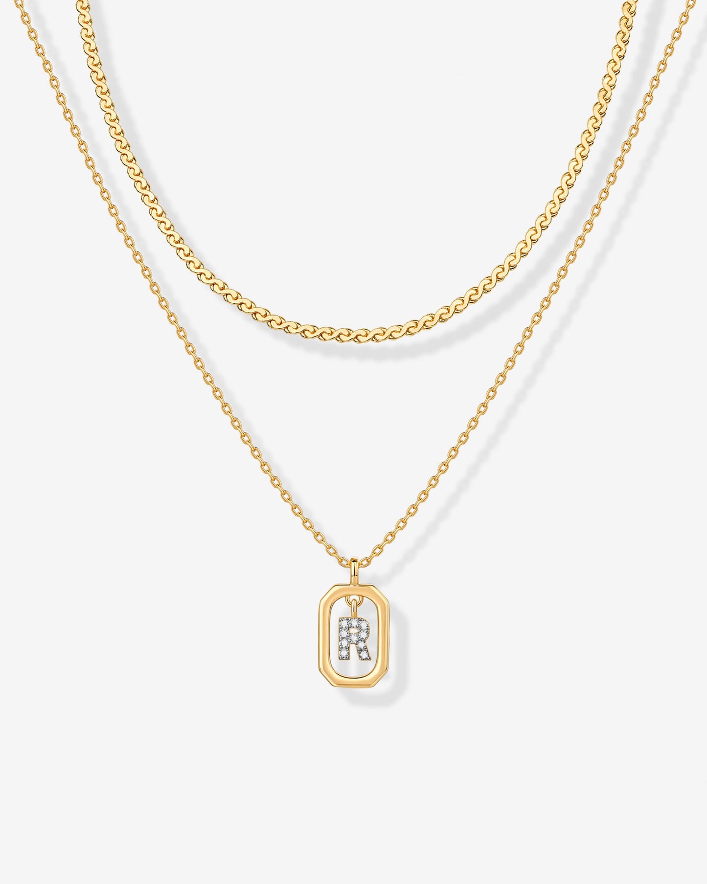 Singapore Initial Layering Necklace Copy
