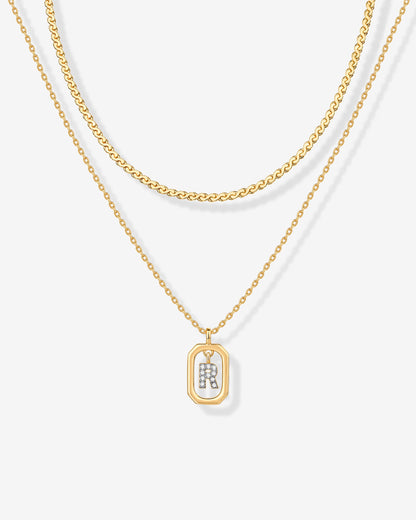 Singapore Initial Layering Necklace Copy
