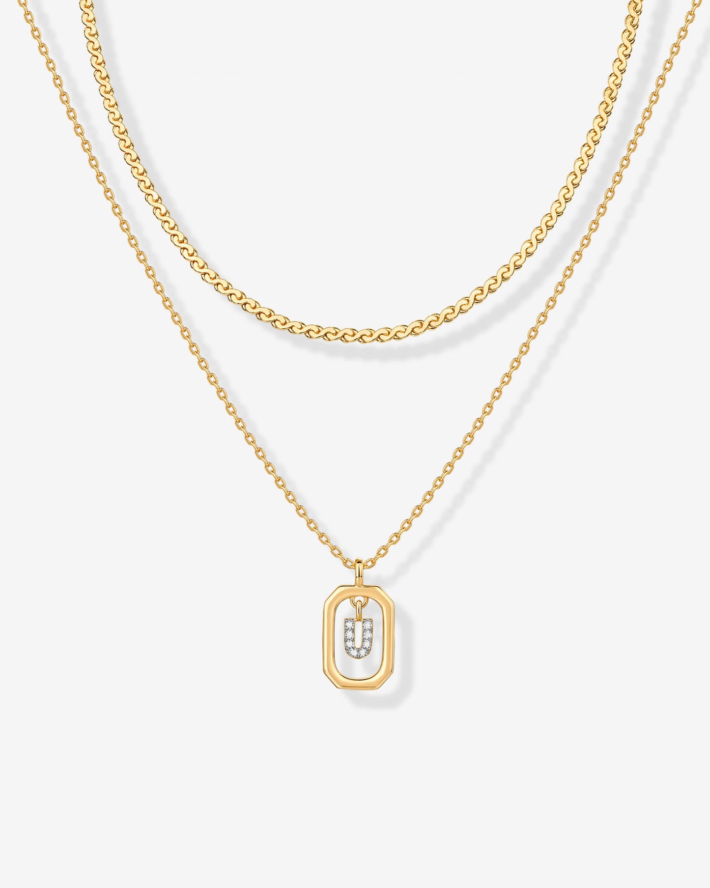 Singapore Initial Layering Necklace Copy