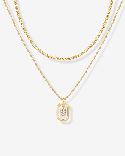 Singapore Initial Layering Necklace Copy