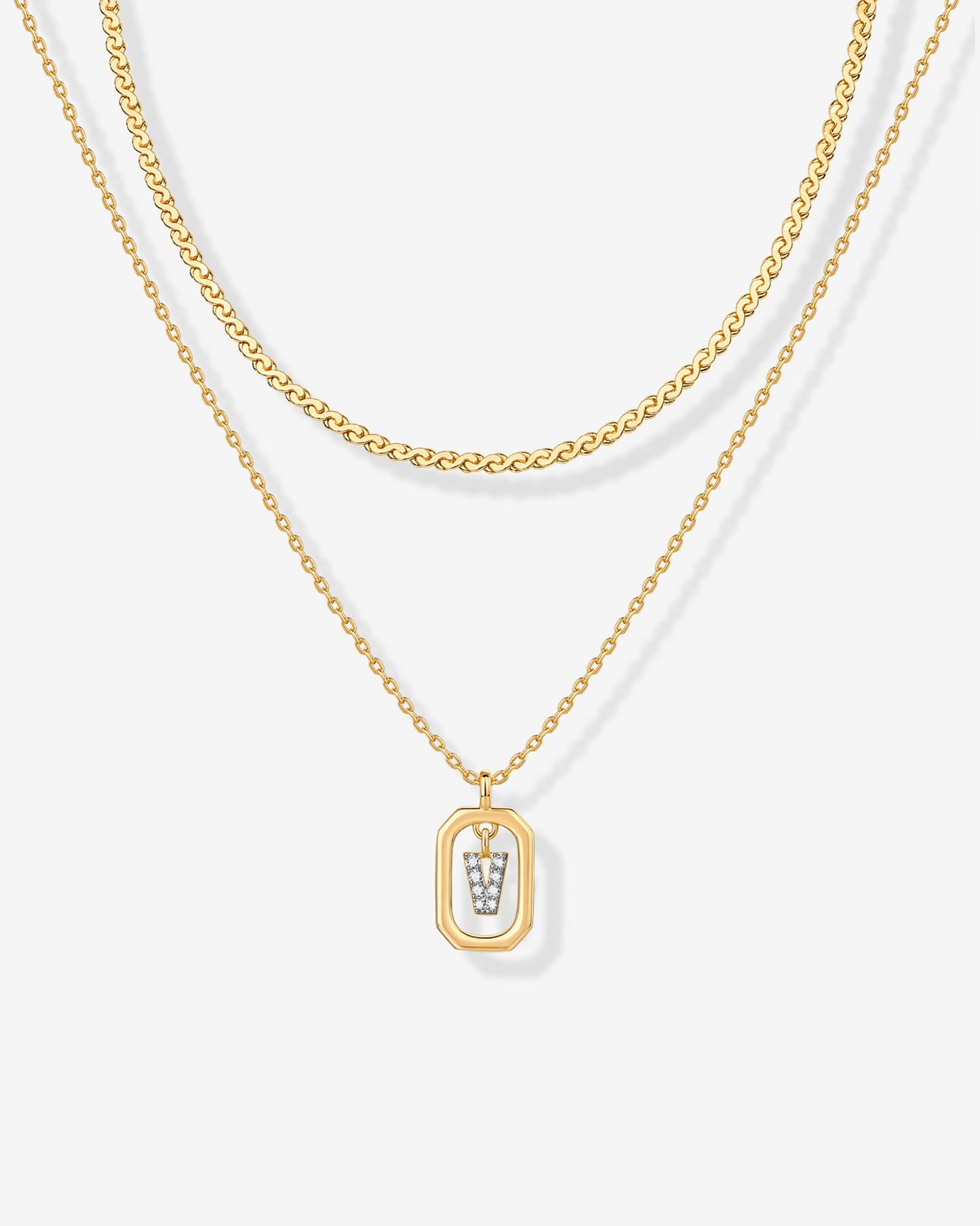 Singapore Initial Layering Necklace Copy