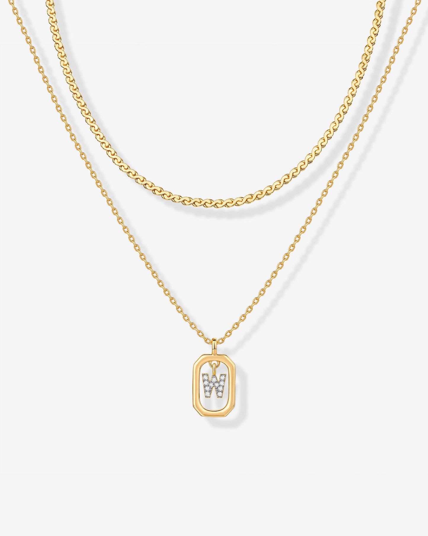 Singapore Initial Layering Necklace Copy