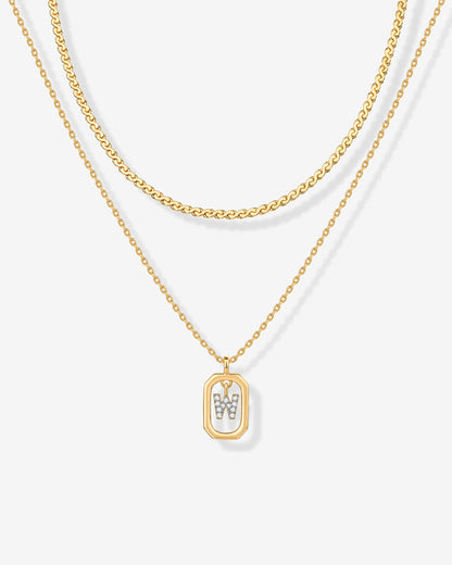 Singapore Initial Layering Necklace Copy