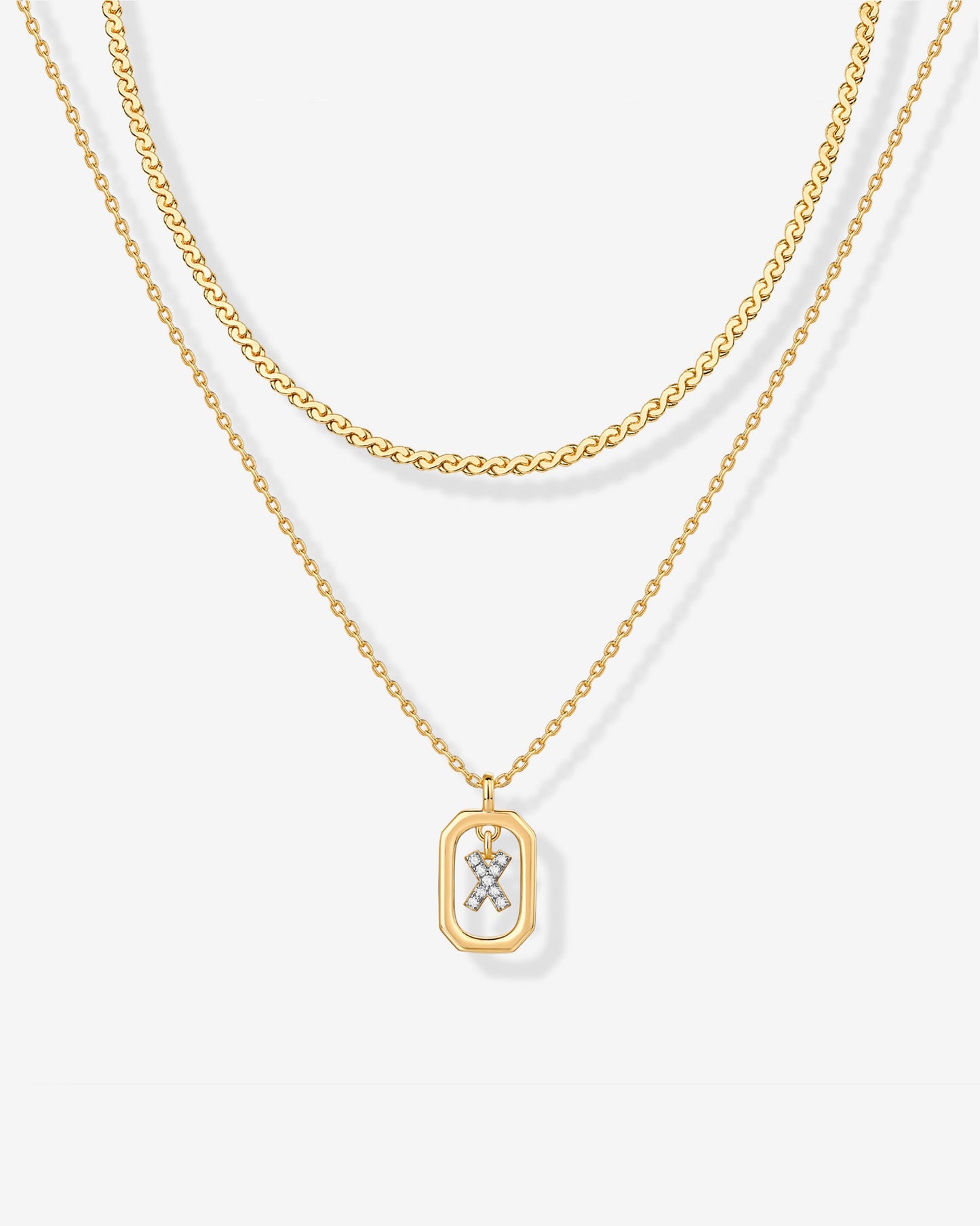 Singapore Initial Layering Necklace Copy