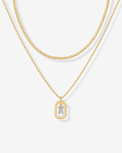 Singapore Initial Layering Necklace Copy