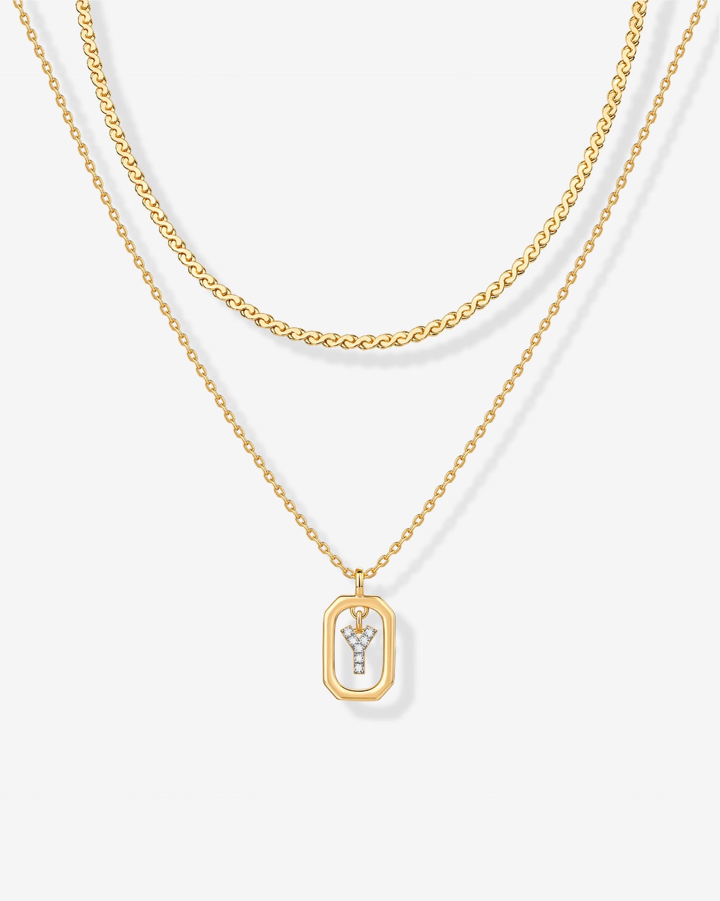 Singapore Initial Layering Necklace Copy