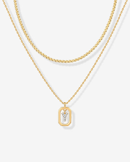 Singapore Initial Layering Necklace Copy