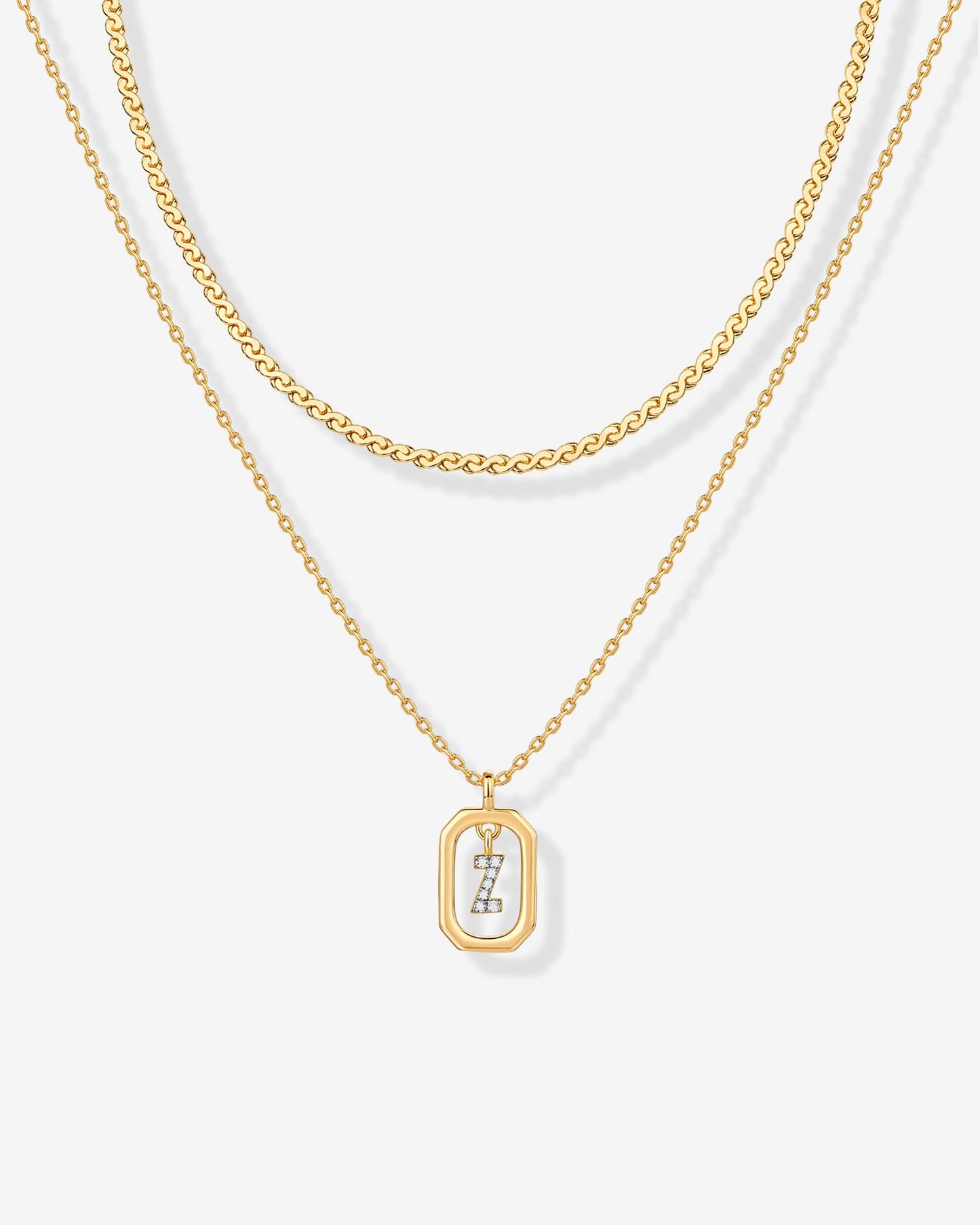 Singapore Initial Layering Necklace Copy