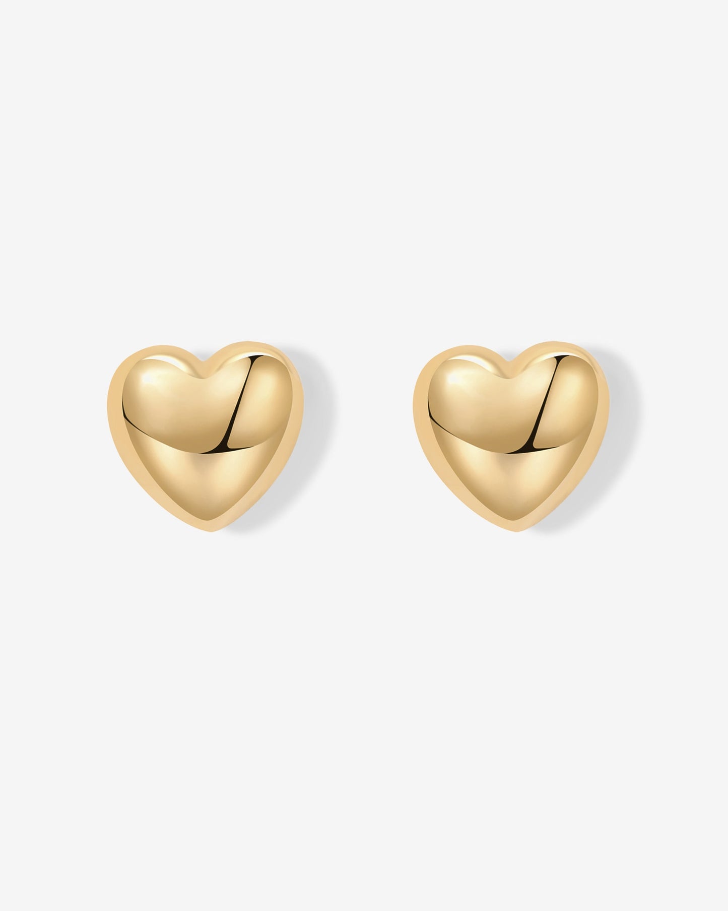 Oversized Heart Stud