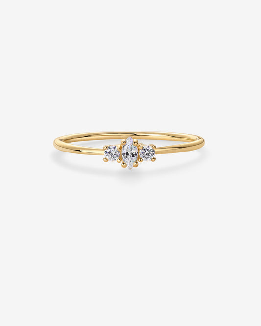 Magnolia Thin Ring