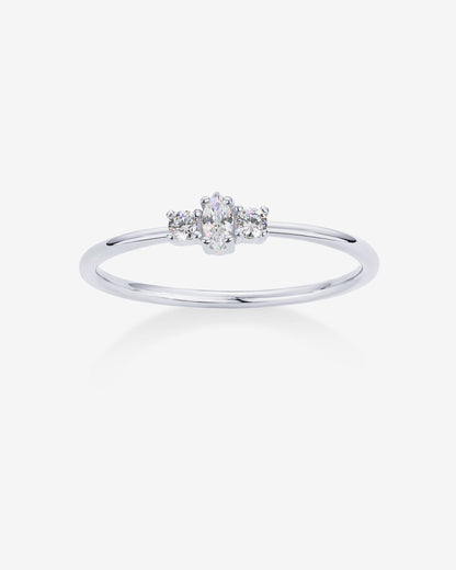 Magnolia Thin Ring