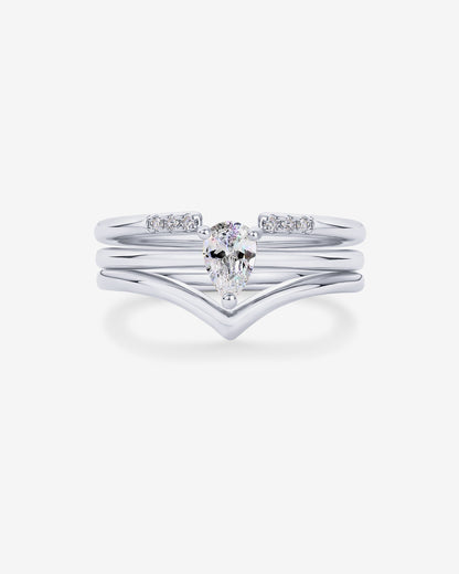 Dahlia Stackable Ring Set