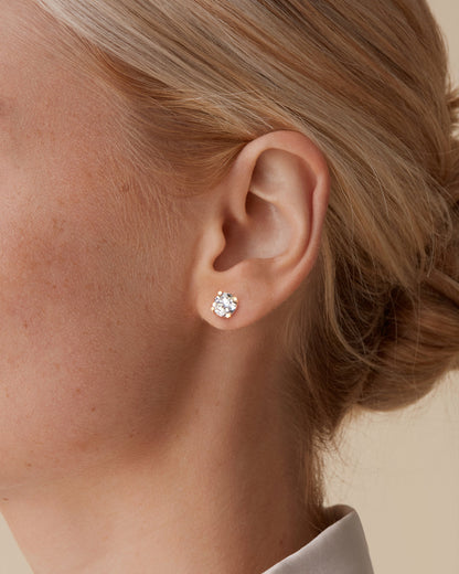 Moissanite Studs