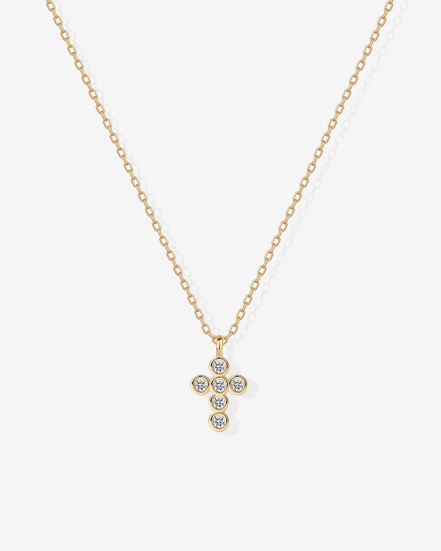 Cross Necklace and Earring Set