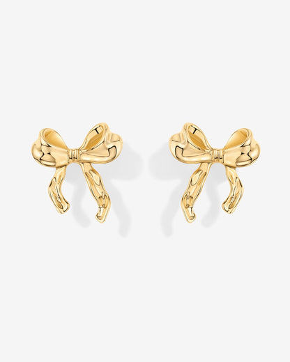 Coquette Bow Stud Earrings