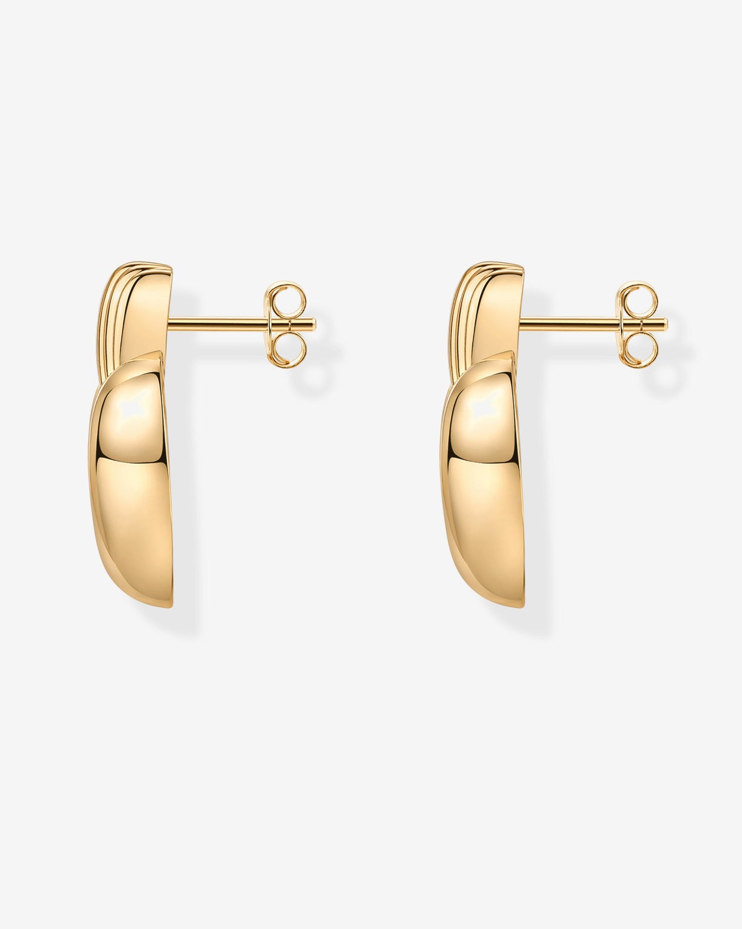 Mini Heart Door Knocker Earrings