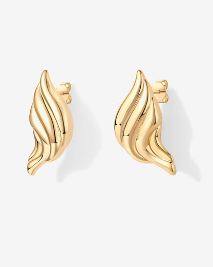 Croissant Stud Earrings