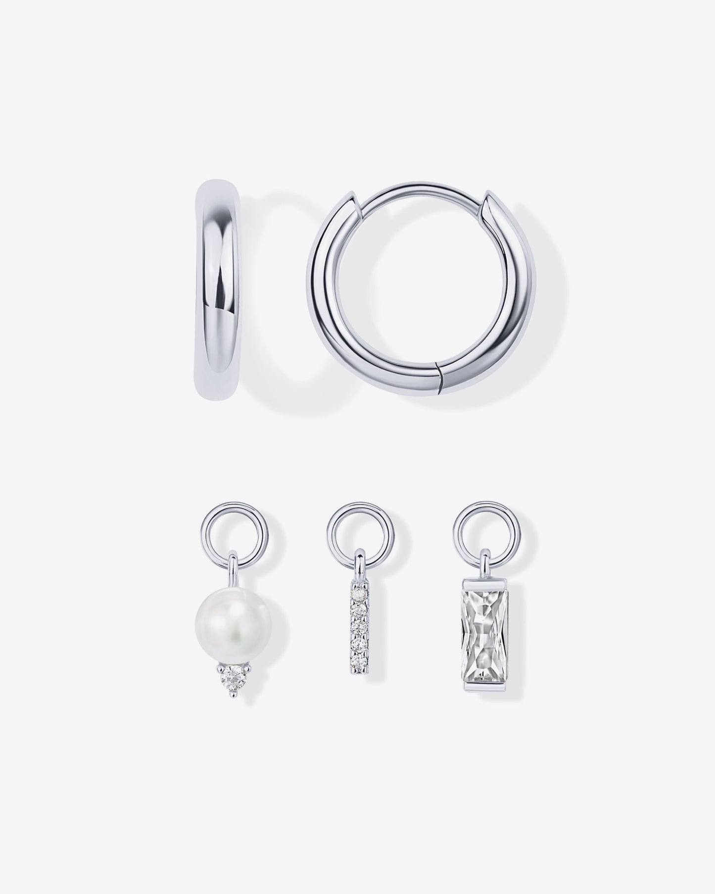 Mix and Match Huggie and Charms Set