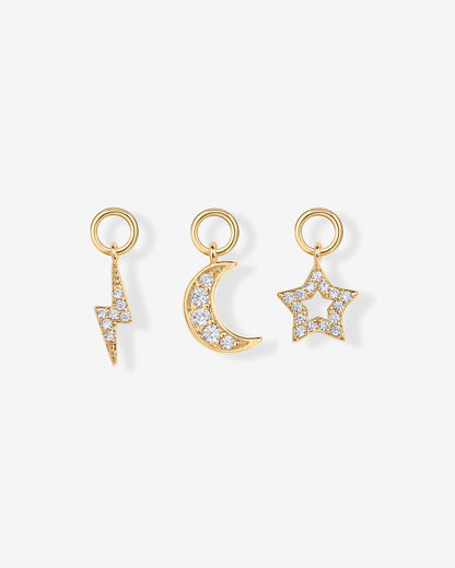 Mix and Match Huggie and Charms Set